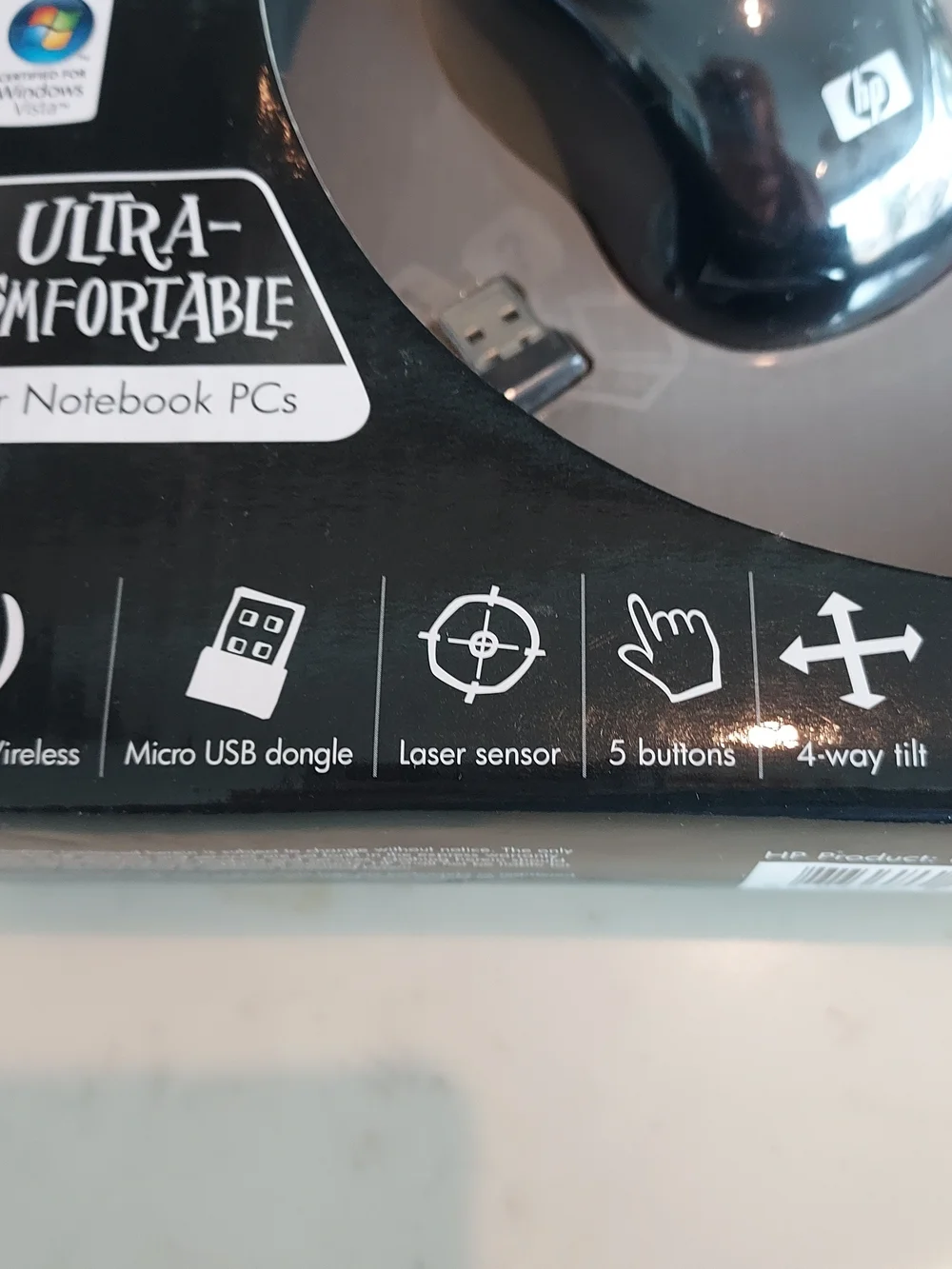 HP wireless comfort